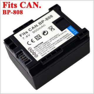 New 7.4V 900mAh Camera Rechargeable Li ion Battery For Canon CAN.BP 