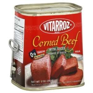 Vitarr oz, Corned Beef, 12 OZ (Pack of Grocery & Gourmet Food