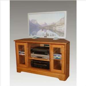 Kittery Point Corner TV Stand with Open Shelf Center