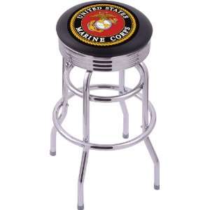  United States Marine Corps Steel Stool with 2.5 Ribbed 