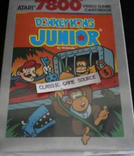 Donkey Kong Jr Junior for Atari 7800 Pal Version NEW 077000501813 
