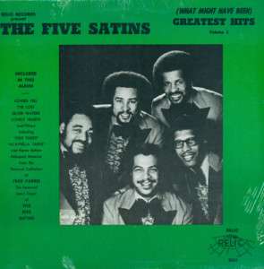 THE FIVE SATINS Greatest Hits Vol 3 LP NEW SS DOO WOP  
