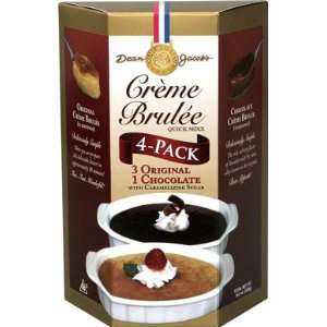 Creme Brulee Quick Mixx 4 Pack  Grocery & Gourmet Food