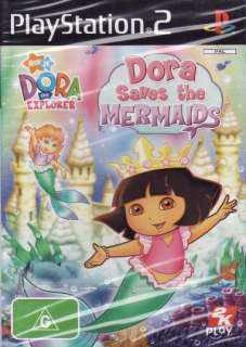 Dora the Explorer Dora Saves The Mermaids for PS2 NEW  