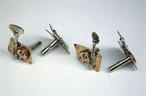 size double bass machine head pegs, French style  