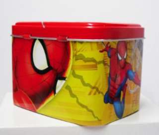 Marvel Comic Spiderman Lock Coin Bank Money Pot D  