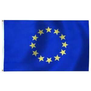  Europe Flag 3X5 Foot E Poly Patio, Lawn & Garden