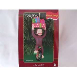  Curious George Christmas Ornament 4 Collectible ; A Curious 