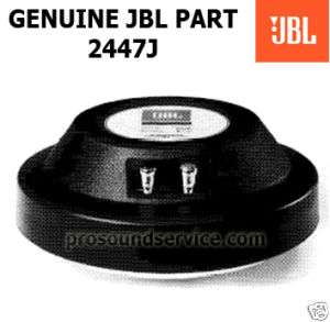 JBL 2447J 1.5 COMPRESSION DRIVER 16 OHM 4 DIAPHRAGM  