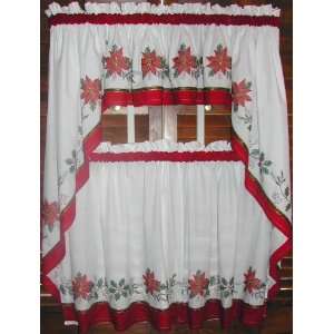  Christmas Holly Shower Curtain