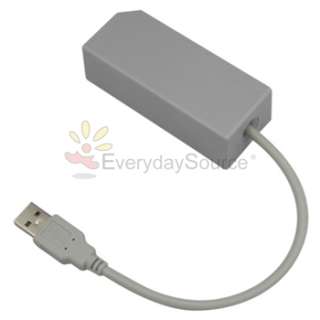 new generic usb 10 100mbps ethernet network adapter for nintendo wii 