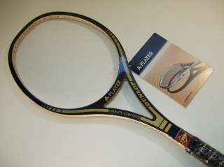 DUNLOP A PLAYER WOOD TENNIS RACQUET NEW mcenroe maxply fort vintage 