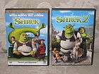 dreamworks shrek 1 2 widescreen ws 2 dvd set lot