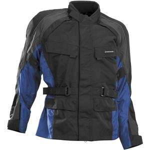  Firstgear Jaunt Jacket   Medium/Black/Blue Automotive