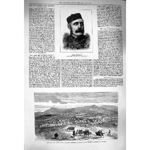  1879 Major Dartnell Zulu War ElandS Neck Transvaal