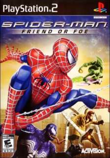 Spider Man Friend Or Foe (PlayStation 2/PS2 System)  