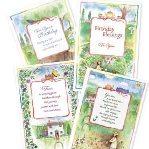   12 Birthday Cards, 4 designs (Dayspring 5174 1) (0081983398469) Books