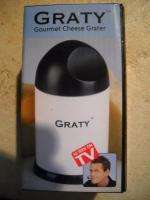 GRATY Gourmet Cheese Grater As seen on TV BNIB  
