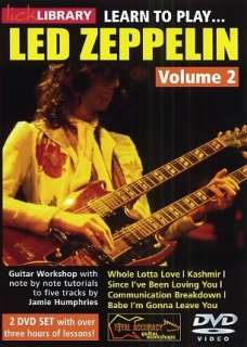 Learn five Led Zeppelin tracks note for note with Jamie Humphries