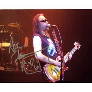 Ace Frehley Kiss Live Rocket Ride Tour Autographed Unpublished Signed 