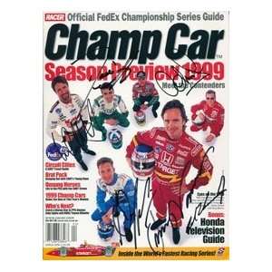   , Al Unser Jr, Jimmy Vasser, Greg Moore Autograp