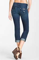 Hudson Jeans Beth Crop Stretch Denim Jeans (Miami Blue) Was $189.00 