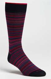 Duchamp Platinum Stripe Socks $35.00