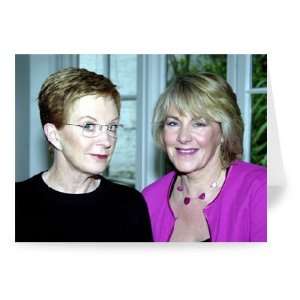 Anne Robinson and Nina Miscow   Greeting Card (Pack of 2)   7x5 inch 