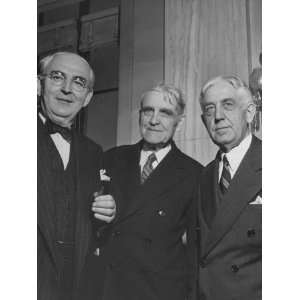  Senator Arthur A. Vandenberg, Senator Arthur Capper, and 