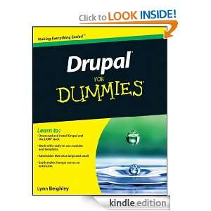 Drupal For Dummies Lynn Beighley  Kindle Store