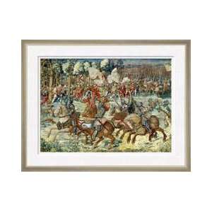  The Battle Of Pavia The Advance Of Charles V 150058 Framed 