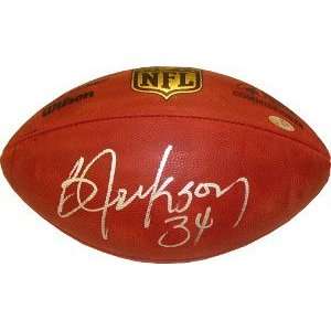 Bo Jackson Autographed Football   Autographed Footballs