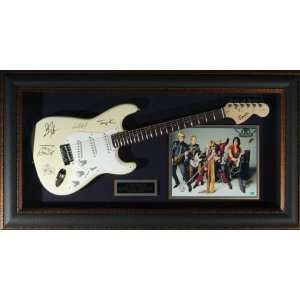 Aerosmith   Engraved Guitar Display 