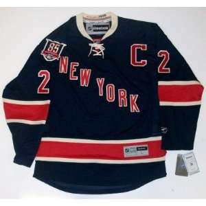 BRIAN LEETCH RANGERS 85th ANNIVERSARY JERSEY REAL RBK   X Large