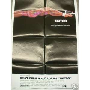  Movie Poster Tattoo Bruce Dern F7 