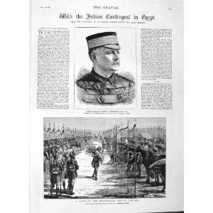  1882 MAJOR GENERAL MACPHERSON BENGAL LANCERS CAMP WAR 