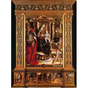   Carlo Crivelli   24 x 32 inches   The Virgin and Ch