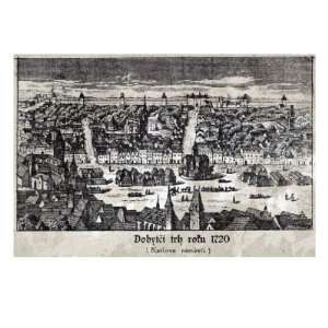   Charles Square), 1720 Giclee Poster Print by Hugh Thomson, 12x16 Home