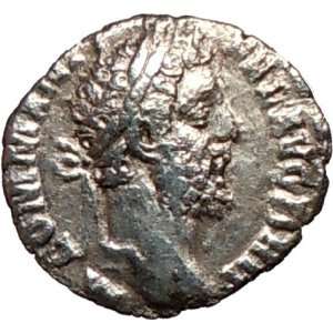 COMMODUS 192AD Rare Authentic Ancient Silver Roman Coin 