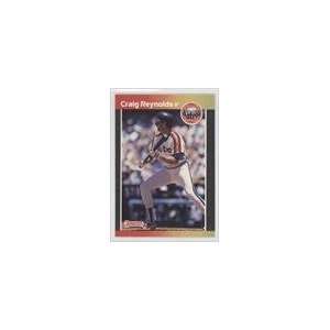  1989 Donruss #477   Craig Reynolds Sports Collectibles