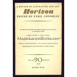  Horizon Vol. XVI No. 90 Cyril (Ed.) Connolly Books