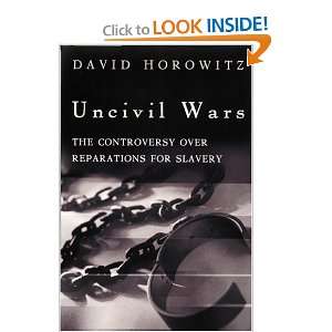   Over Reparations for Slavery [Hardcover] David Horowitz Books