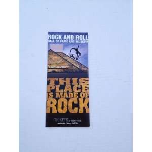   Hall Of Fame Guns N Roses DUFF MCKAGAN Signed Autographed Program COA