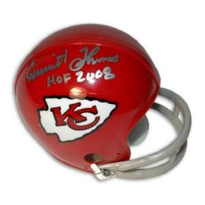 Emmitt Thomas Kansas City Chiefs Mini Helmet Inscribed HOF 2008 