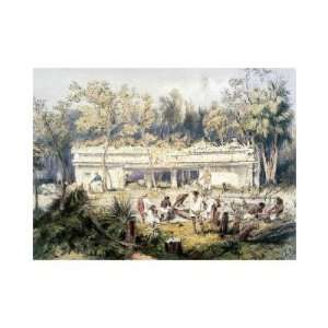  Frederick Catherwood   Temple At Tulum Giclee