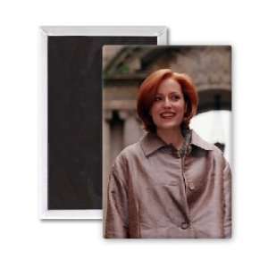 Gillian Anderson   3x2 inch Fridge Magnet   large magnetic button 