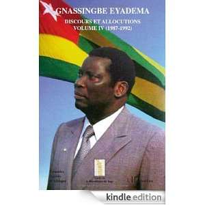 Gnassingbe Eyadema, Discours et allocutions  Volume 4, 1987 1992 
