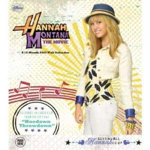  Hannah Montana The Movie 2010 Musical Sound Wall Calendar 