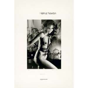  Helmut Newton Lithograph Signed and Numbered