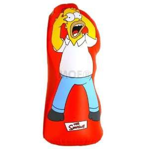  HOMER SIMPSONS INFLATABLE TALKING BOP BAG 51 TALL Toys 